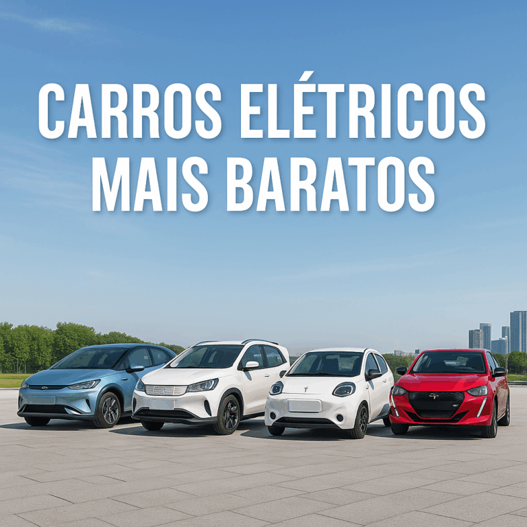 Carros Elétricos Mais Baratos: Conheça as Melhores Opções em 2025