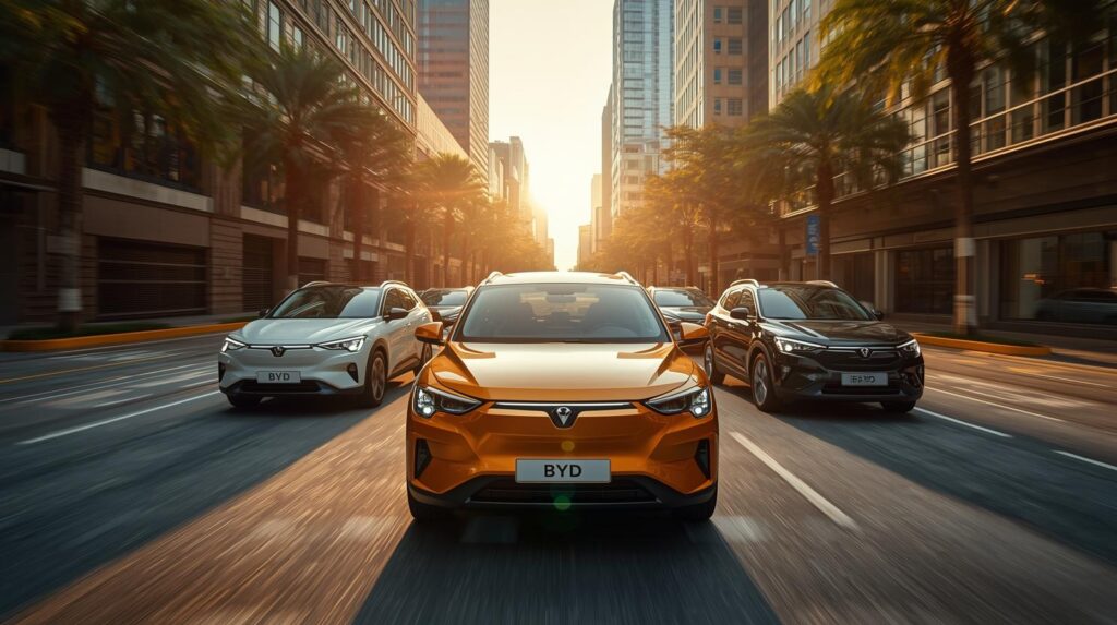 BYD Domina Mercado de Veículos Elétricos no Brasil com Seis Modelos entre os Mais Vendidos